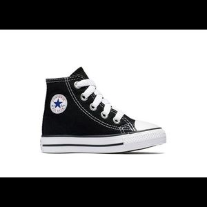 COPY - sold Infant converse black new with tags